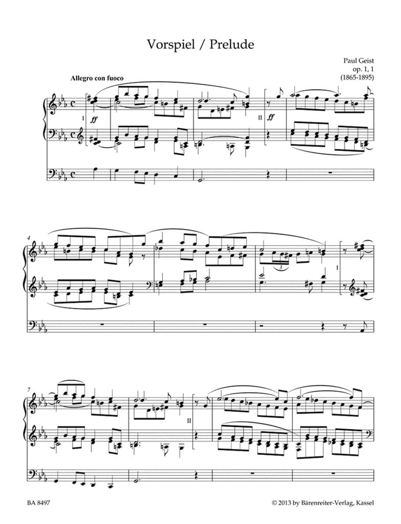 Praise And Thanks For Organ II
